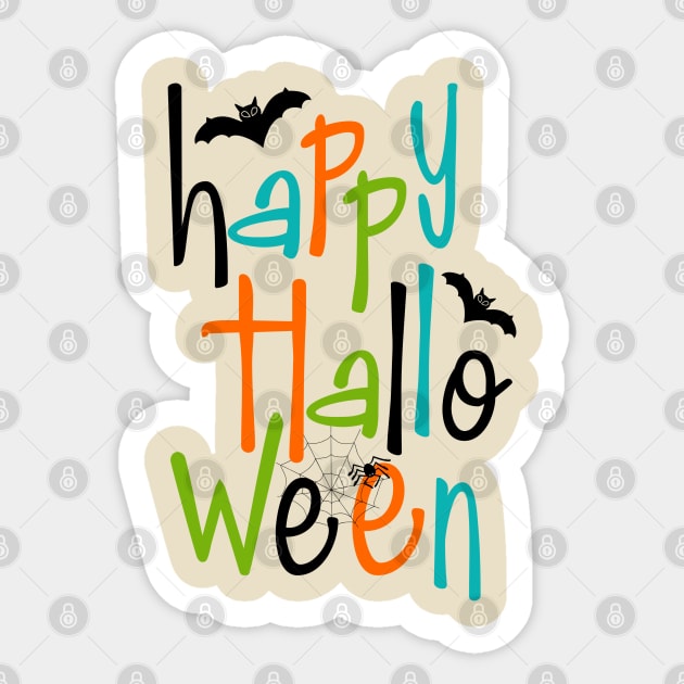 Happy Halloween Sticker by PeppermintClover